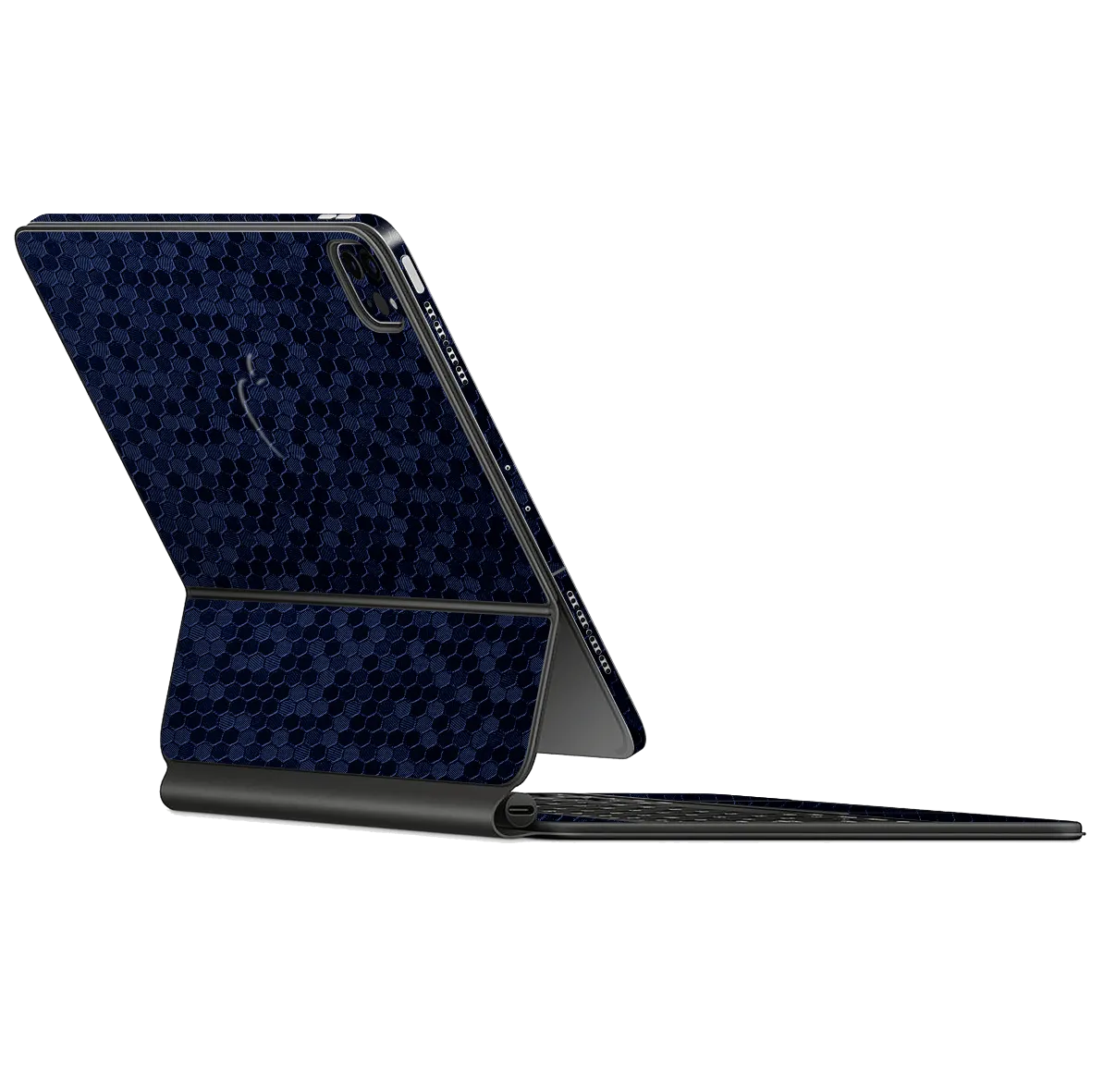 Magic Keyboard for iPad Pro 12.9" (2021) LUXURIA Navy Blue HONEYCOMB 3D TEXTURED Skin