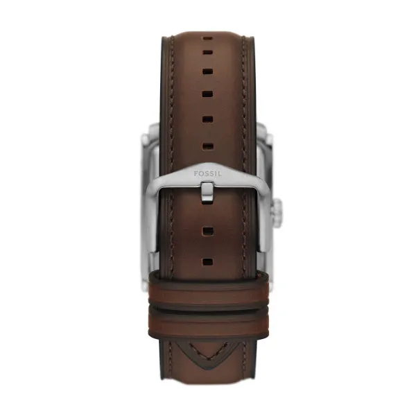 Men Carraway 30mm Brown Leather Watch