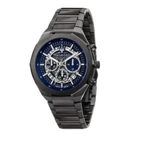 Men Stile Blue 45mm Watch