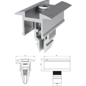 Middle/end Clamp 30-40mm