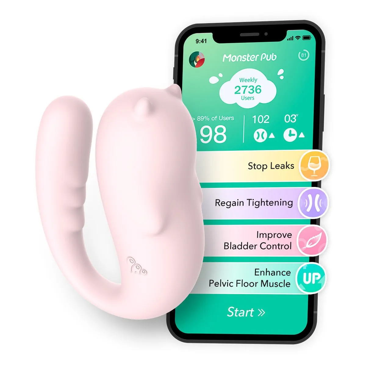 Monster Pub 2 Smart Kegel Vibrator