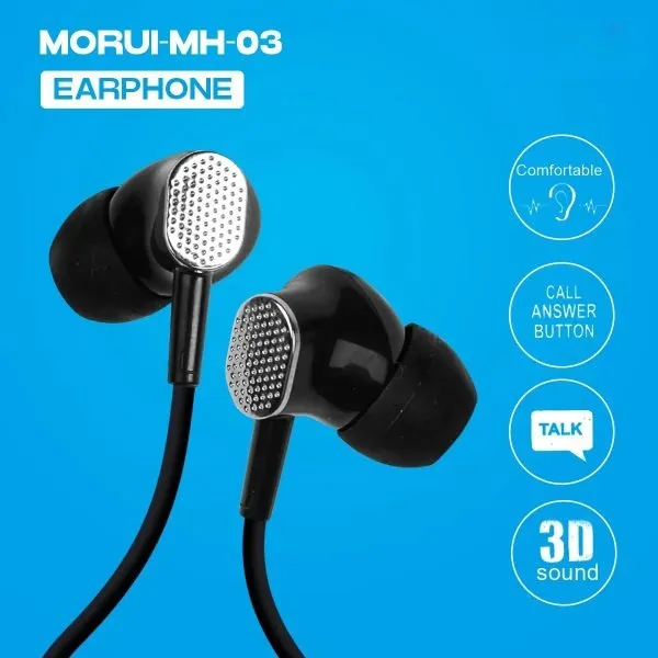 Morui Mh-3 Extreme Handsfree & Gaming Headset With Noise Reduction