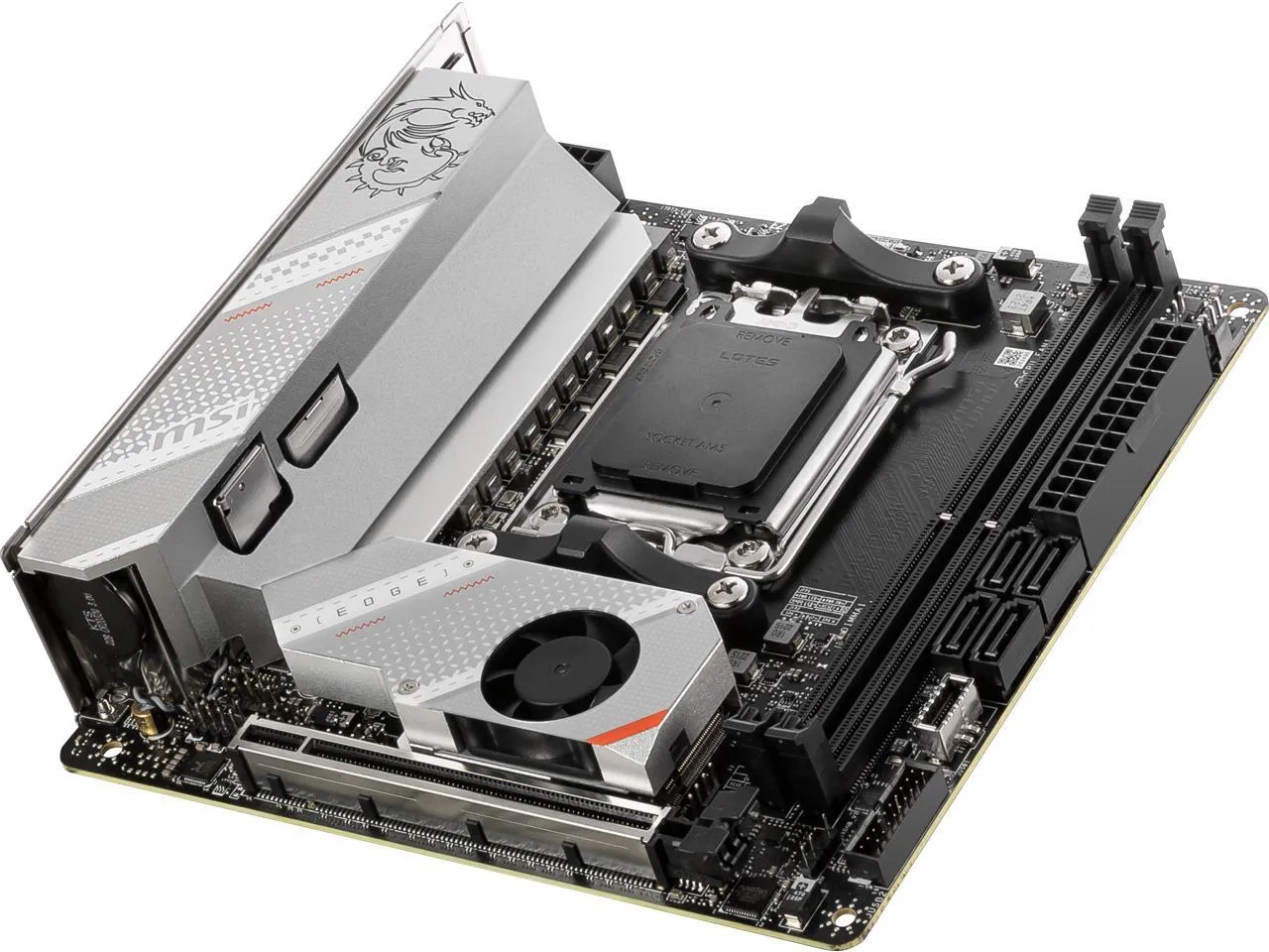 MSI MPG B650I EDGE WIFI DDR5,Socket AM5 Mini-ITX Motherboard