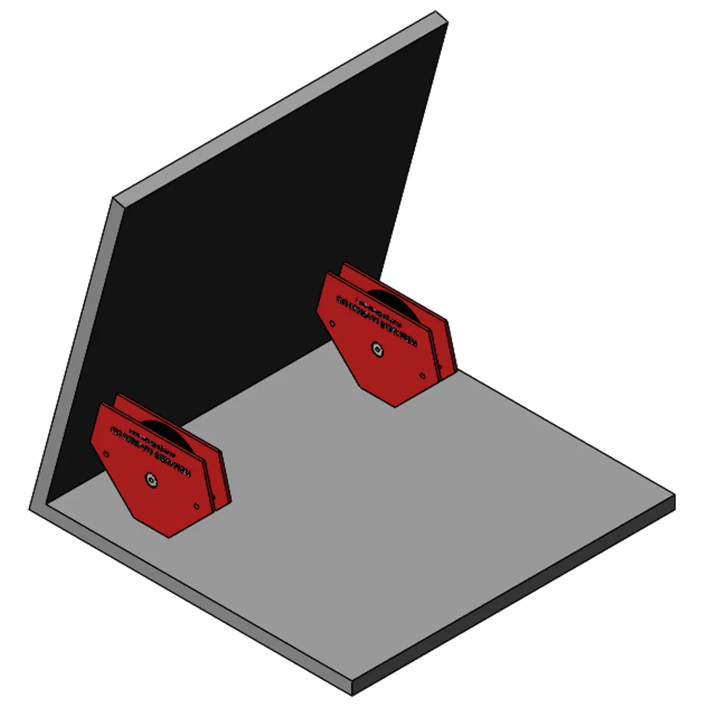 Multi Angle Magnetic Welding Clamp