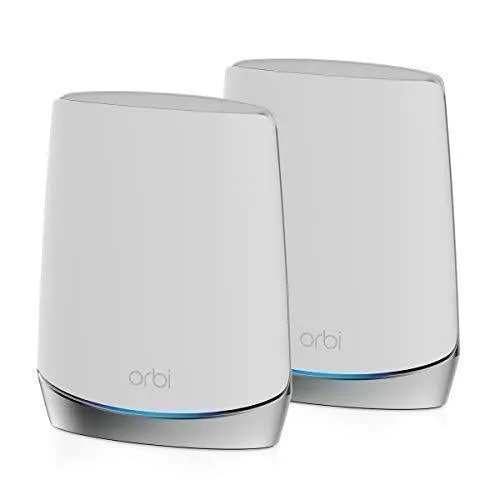 NETGEAR Orbi Whole Home Tri-band Mesh WiFi 6 System (RBK752) – Router with 1 Satellite Extender | Coverage up to 5,000 sq. ft. and 40  Devices | AX4200 (Up to 4.2Gbps)