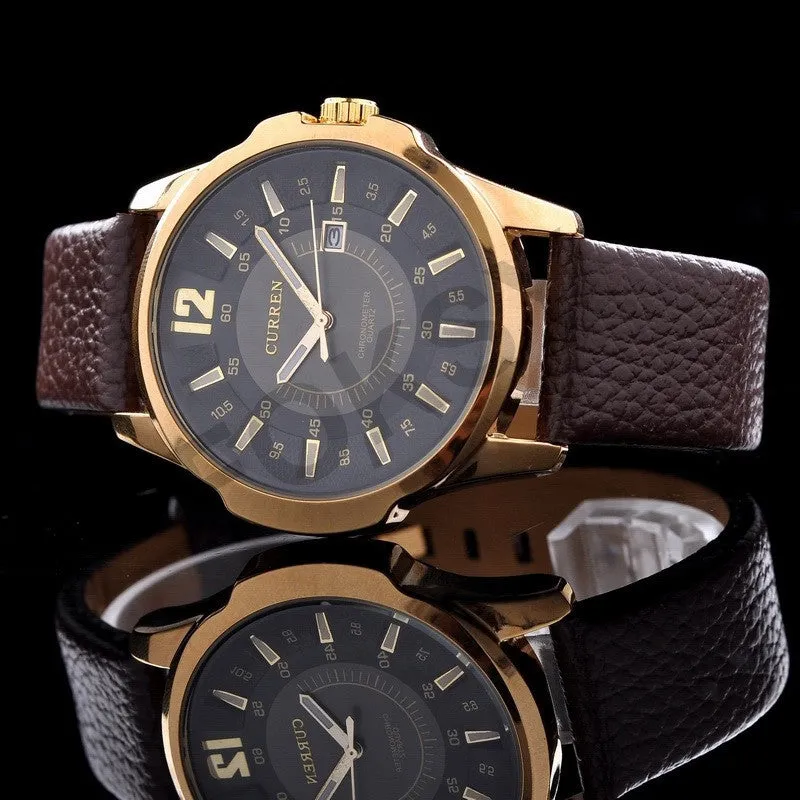 Newest Luxury brand Curren Men business Watches Fashion casual Watches Quartz Clock Military watches women Wristwatches