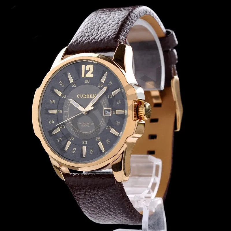 Newest Luxury brand Curren Men business Watches Fashion casual Watches Quartz Clock Military watches women Wristwatches