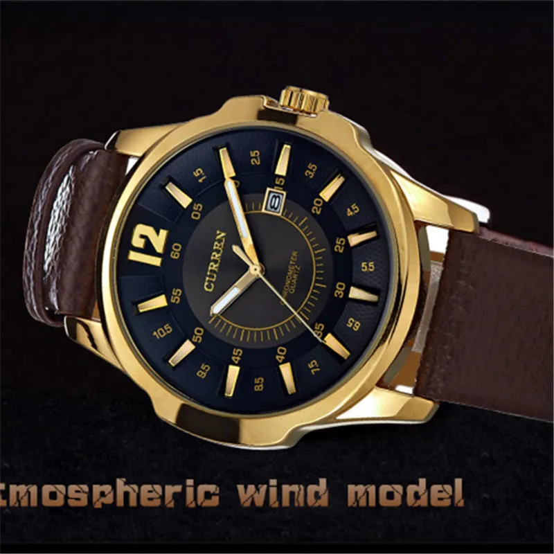 Newest Luxury brand Curren Men business Watches Fashion casual Watches Quartz Clock Military watches women Wristwatches