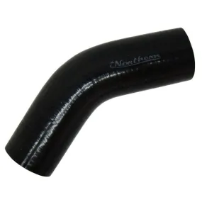 Northern 1-1/2" ID Radiator Hose 135 Degree Silicone Black - Each