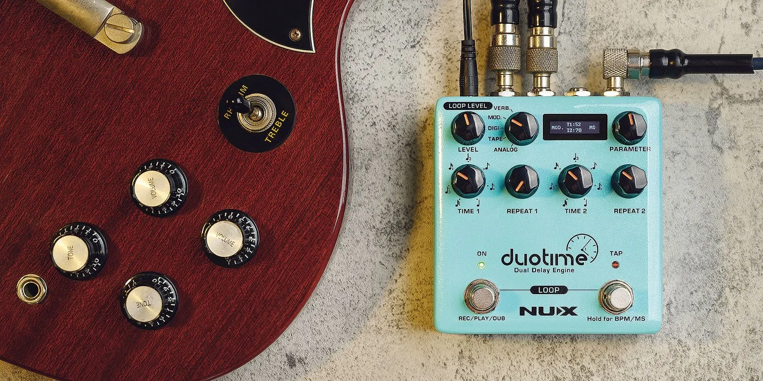 NU-X DuoTime Dual Delay Engine