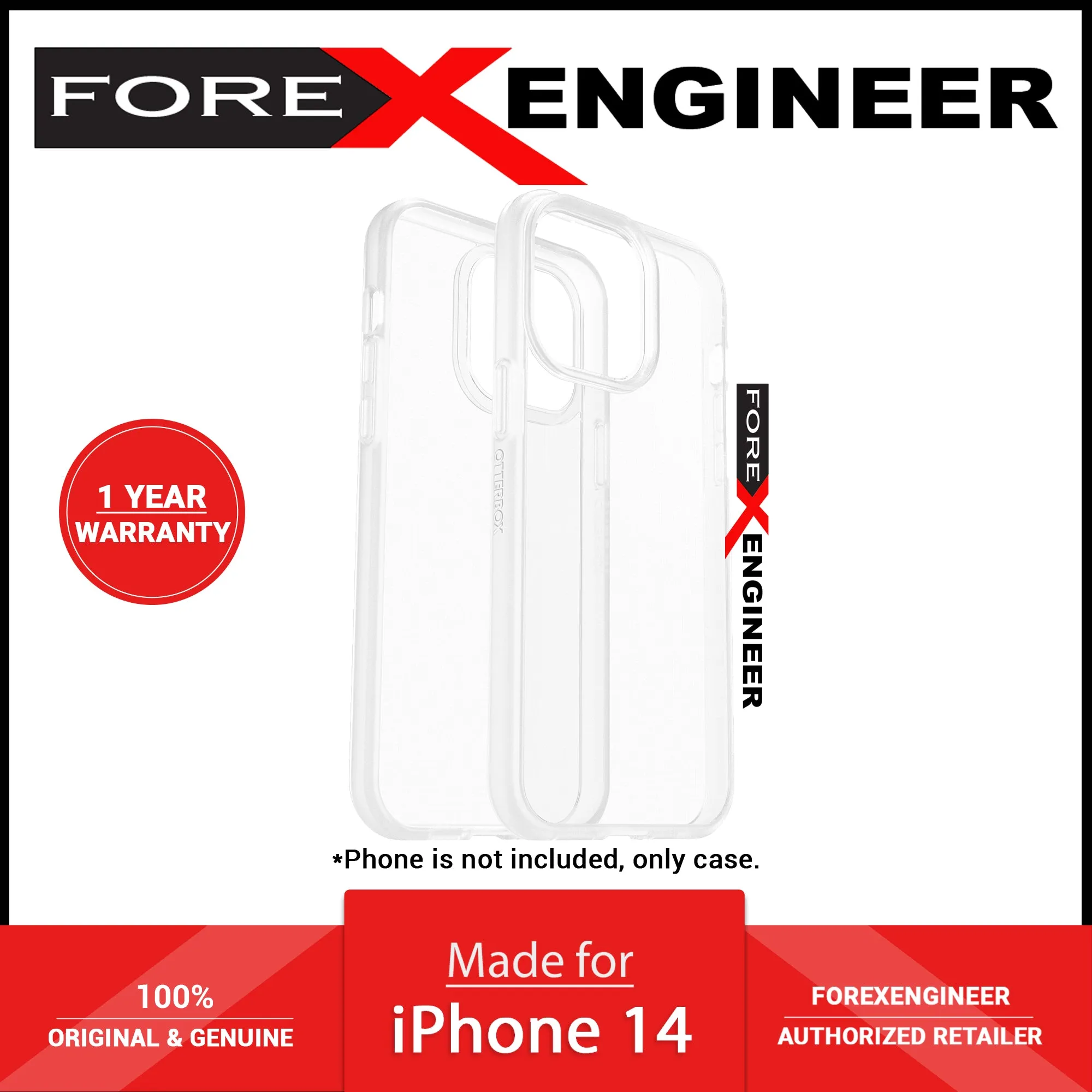 Otterbox React for iPhone 14 - Clear (Barcode: 840262384988)