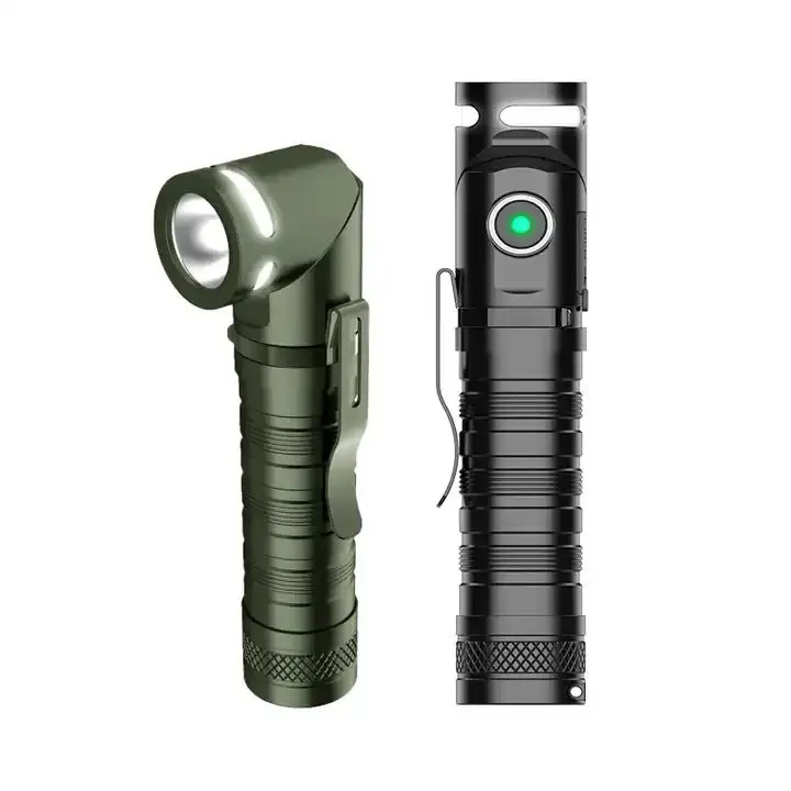 Peetpen P1 180 Degree Swivel Head Tail Magnetic EDC Type-C Rechargeable Flashlight