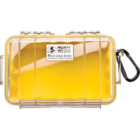 Pelican 1050 Micro Case Yellow-clear