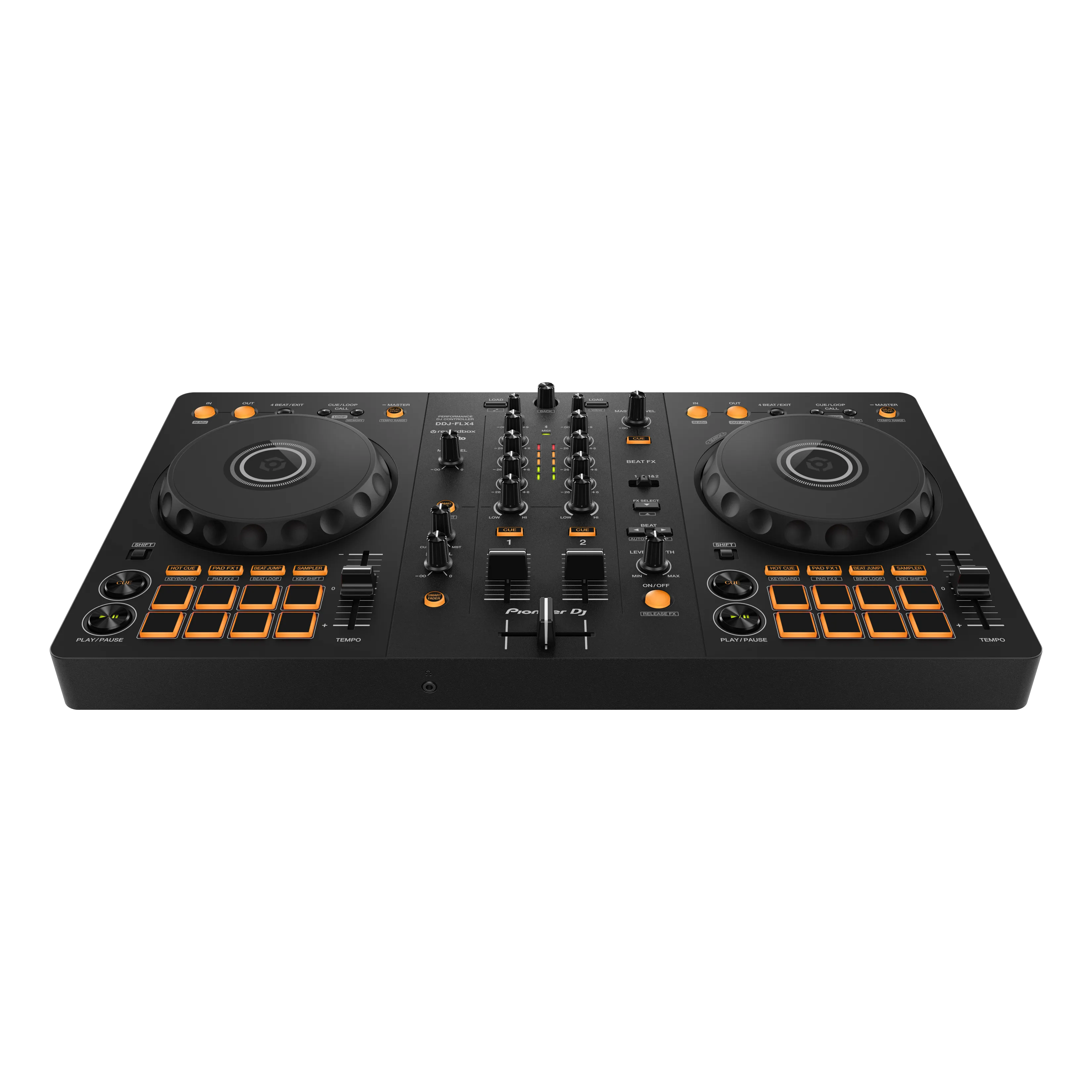 Pioneer DDJ-FLX4 2-Channel DJ Controller for Rekordbox & Serato DJ Lite