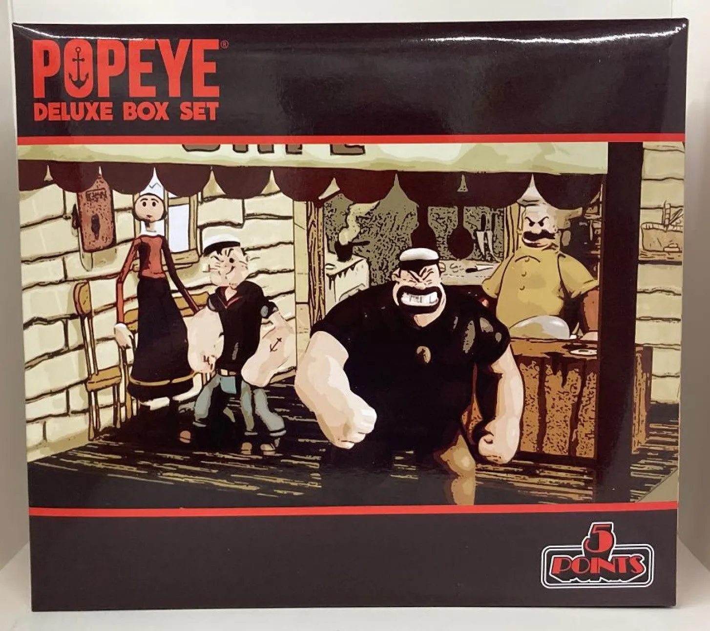 Popeye 5 Points Deluxe Box Set