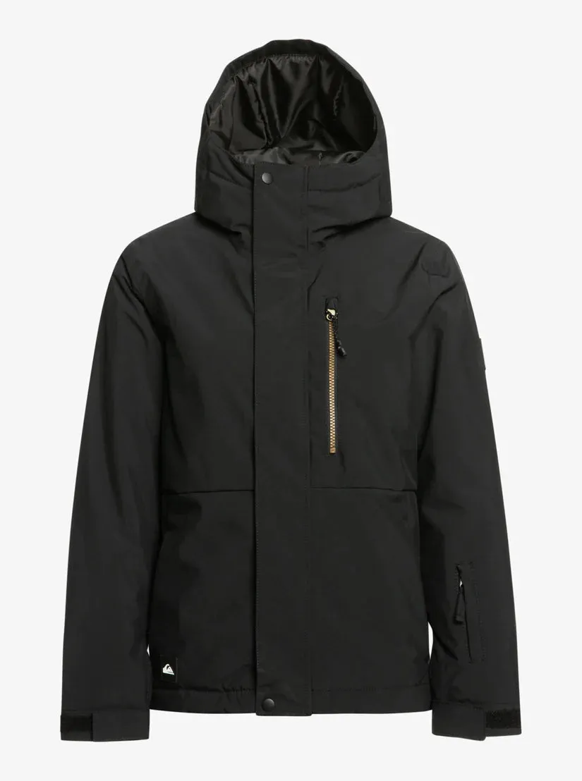 Quiksilver Mission Solid Snow Jacket - Boys