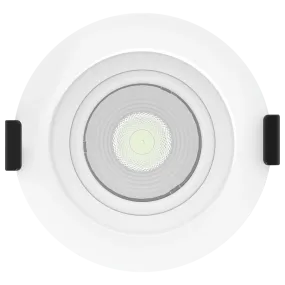 RAB GR3 9W LED 3" Regressed Gimbal Downlight Selectable CCT