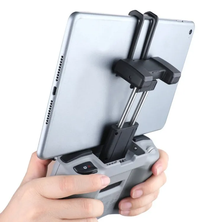 RCSTQ Remote Control Quick Release Tablet Phone Clamp Holder for DJI Mavic Air 2 Drone, Colour: Phone Tablet Clamp