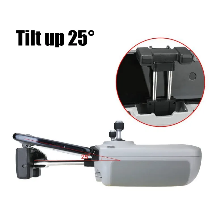 RCSTQ Remote Control Quick Release Tablet Phone Clamp Holder for DJI Mavic Air 2 Drone, Colour: Phone Tablet Clamp