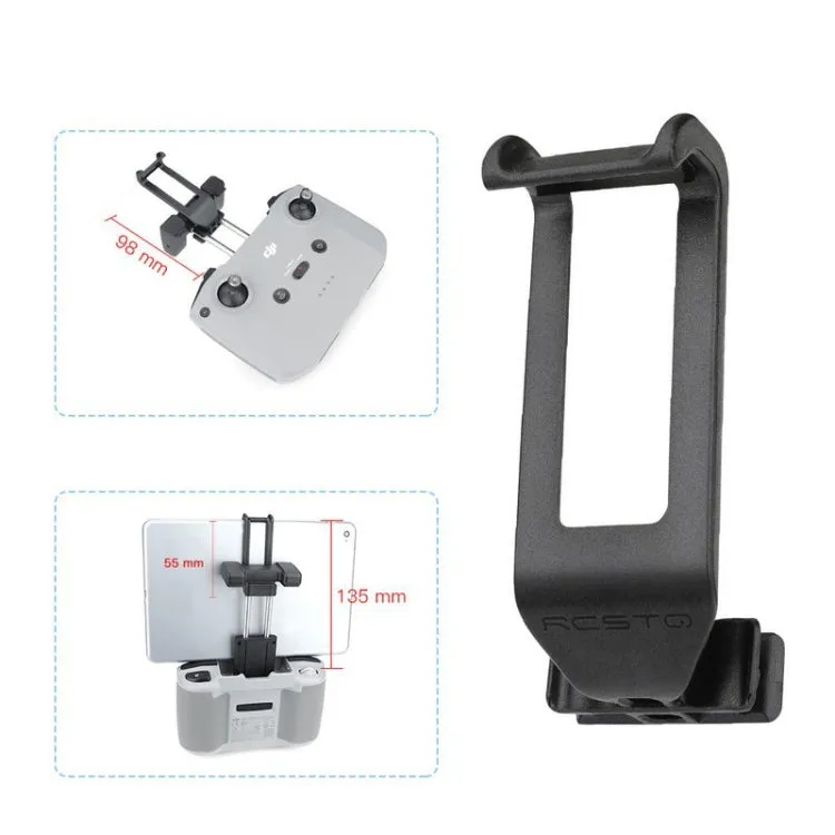 RCSTQ Remote Control Quick Release Tablet Phone Clamp Holder for DJI Mavic Air 2 Drone, Colour: Phone Tablet Clamp