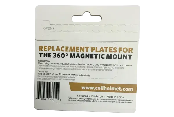 Replacement Plates for 360 Degree Magnetic Mount (2-pack)