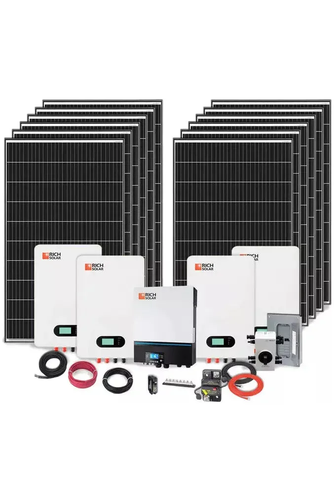 Rich Solar 4000W 48V 120VAC Solar Cabin Kit