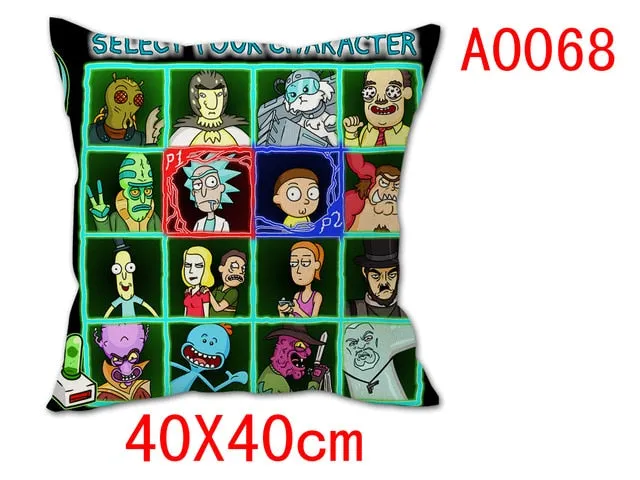 Rick and Morty Pillow Case