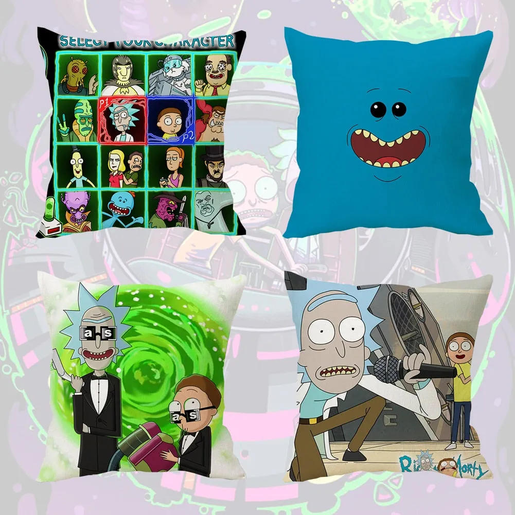 Rick and Morty Pillow Case