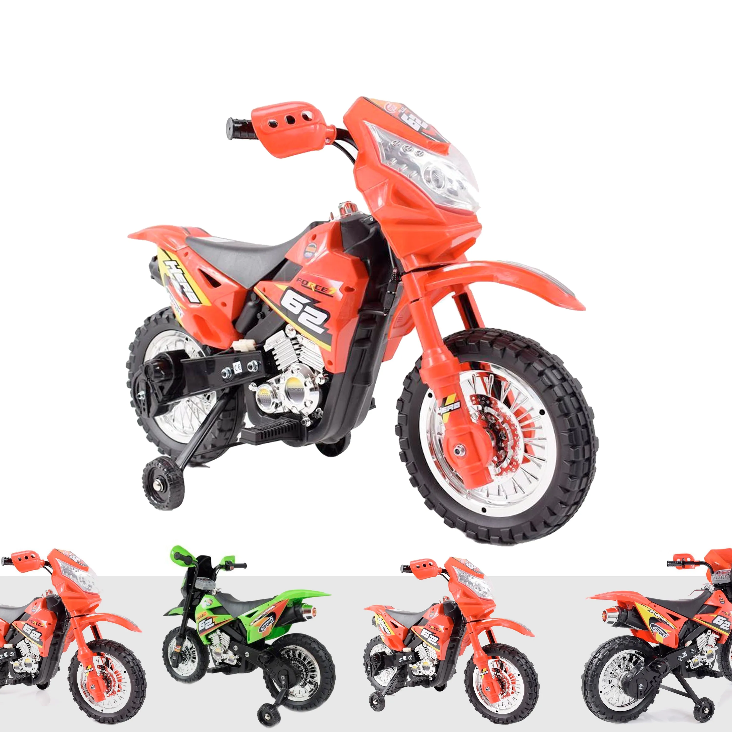 RiiRoo MXross 2.0 MotorCross Ride on Motorbike 6V