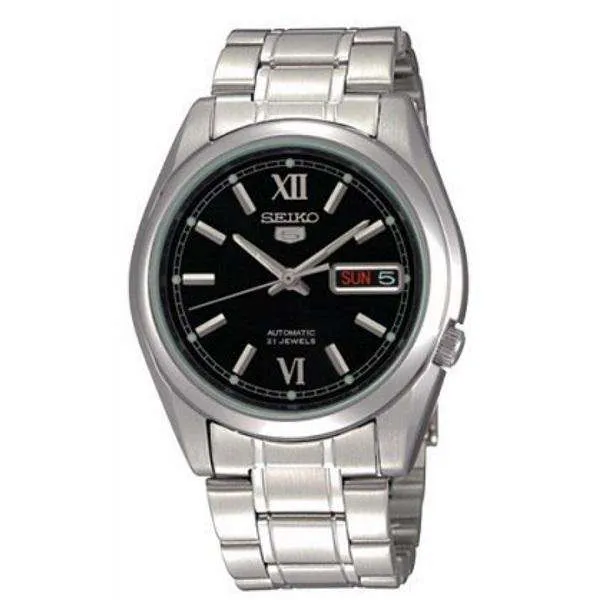 SEIKO SNKL55K1 Automatic Silver Stainless Steel Watch for Men-