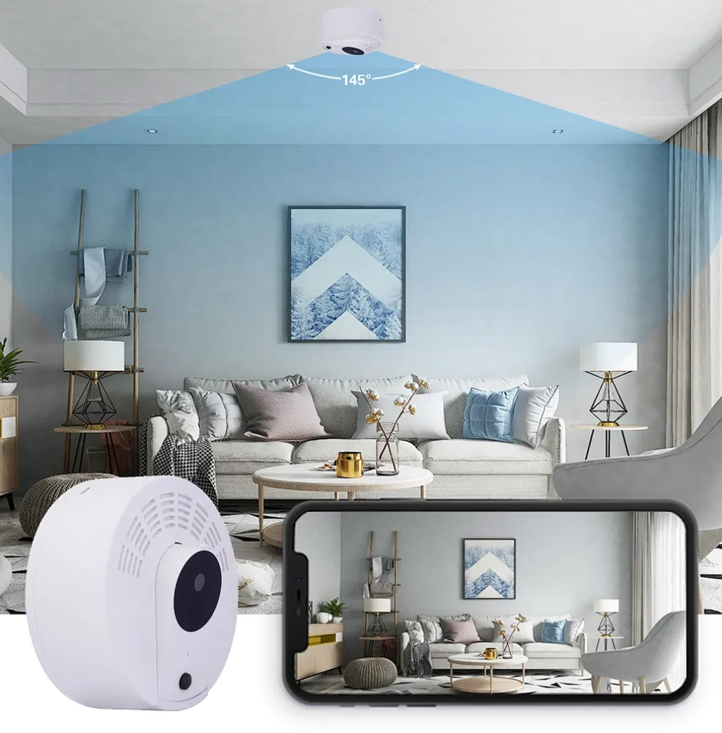 Smoke Detector Hidden Surveillance Camera