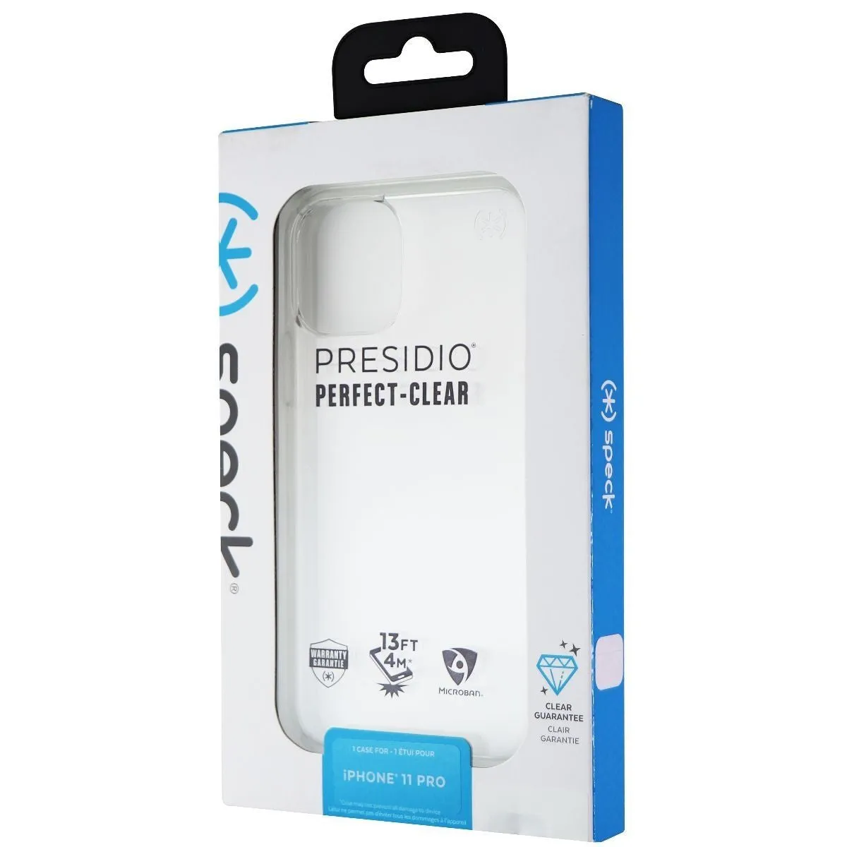 Speck Presidio Perfect-Clear Case for Apple iPhone 11 Pro - Clear (136437-5085)