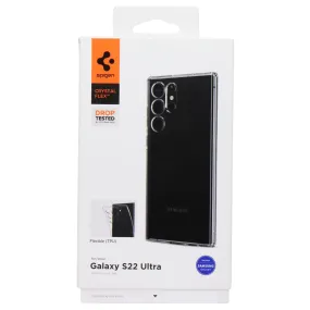 Spigen Crystal Flex Series Case for Samsung Galaxy S22 Ultra - Clear