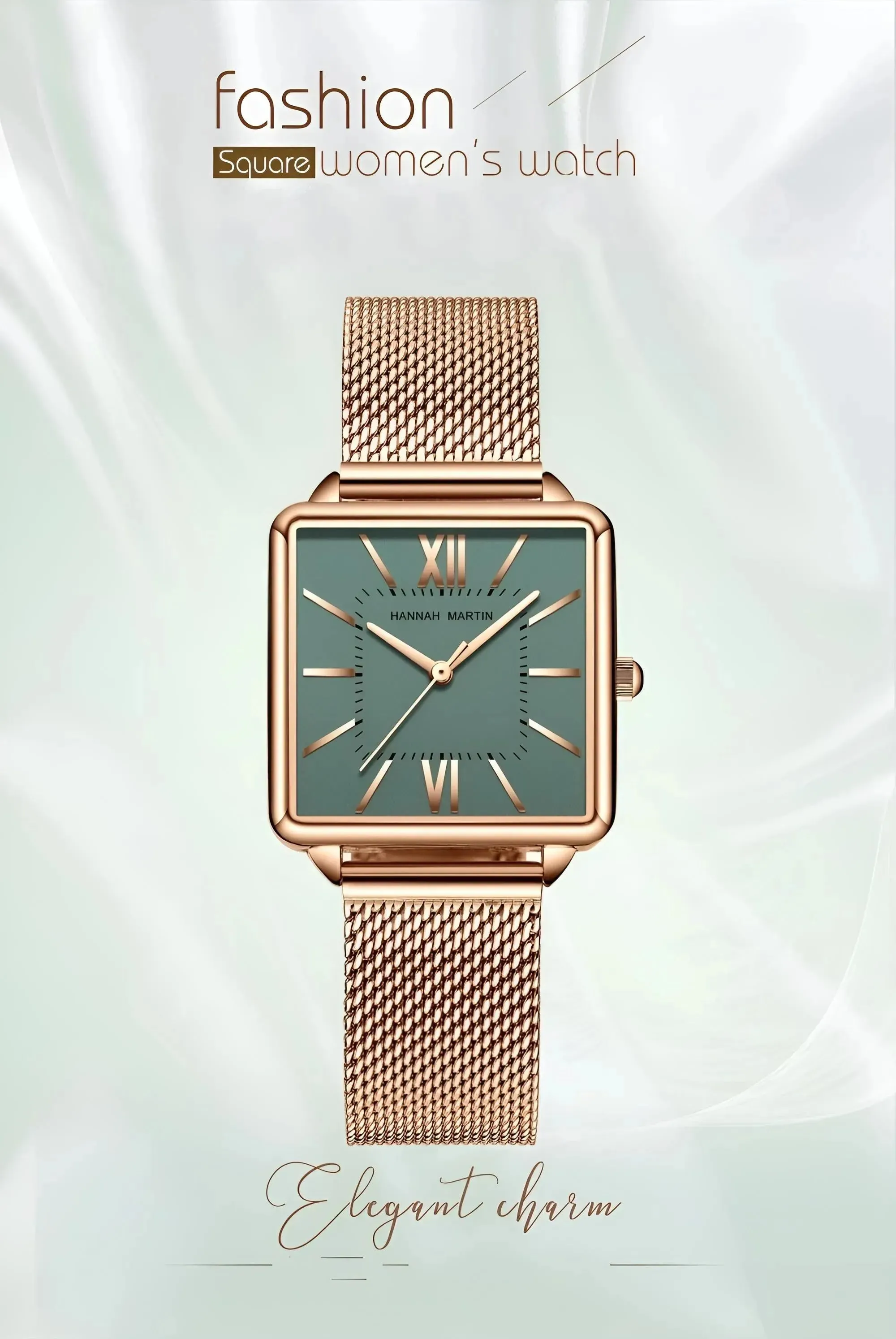 Stainless Steel Fashion Watch For Women