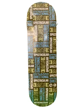 Stereo Dynamic Directional Spectacular 8.25" Classic Skateboard Deck