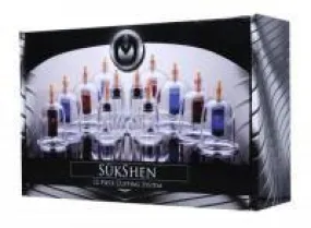 Sukshen 12 Piece Cupping System by XR Brands