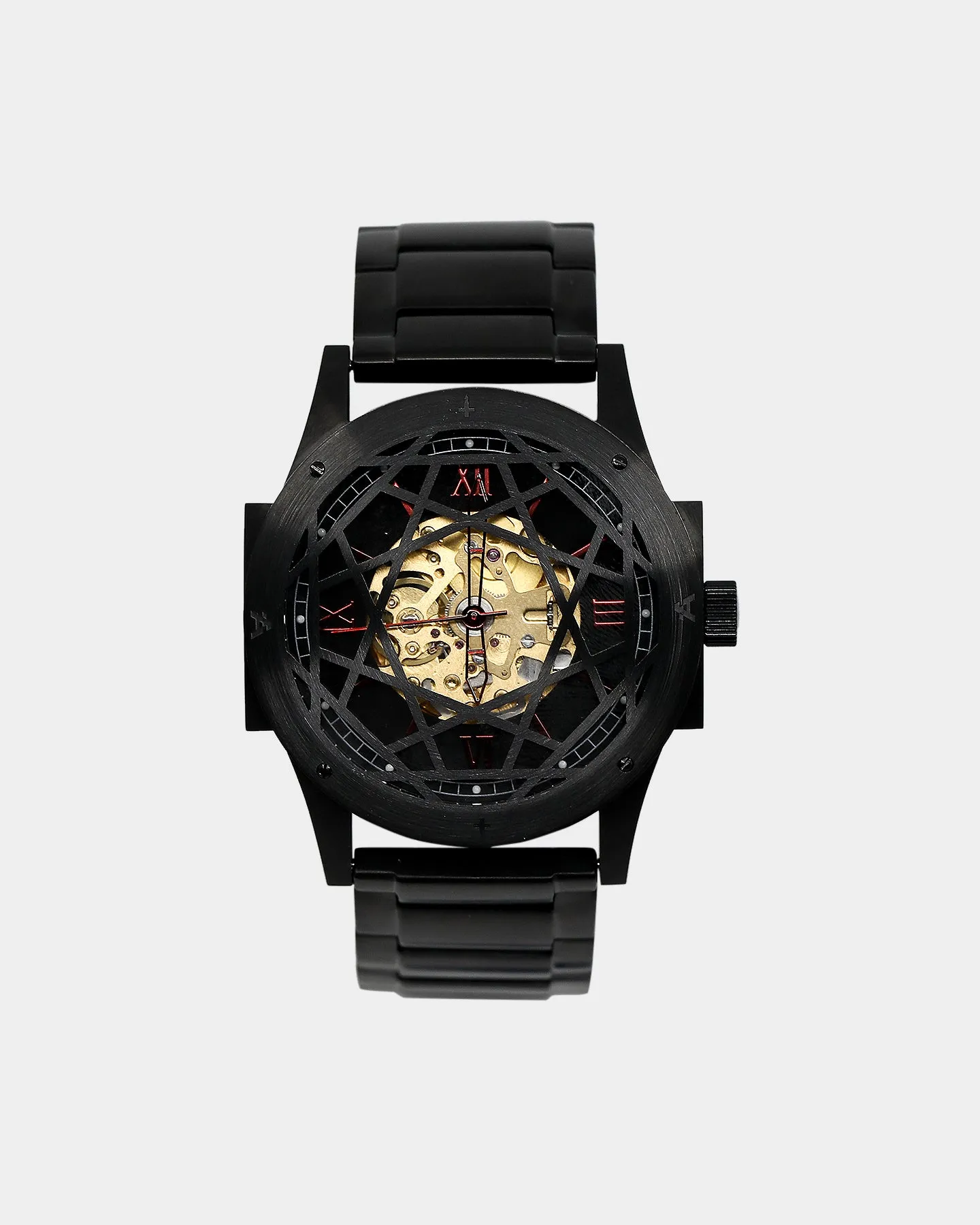 The Anti-Order Non-Skeleton Watch Black/Red