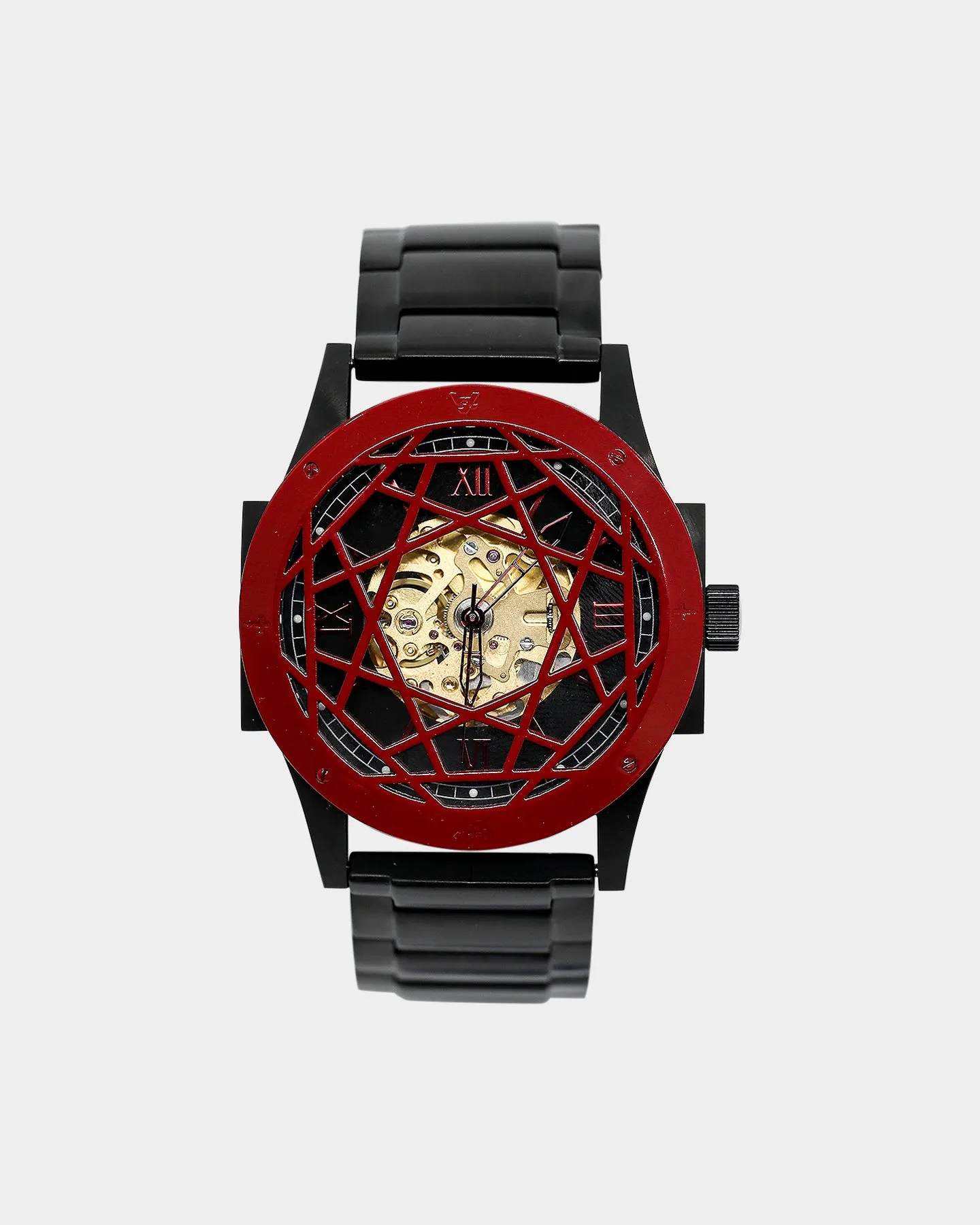 The Anti-Order Non-Skeleton Watch Black/Red