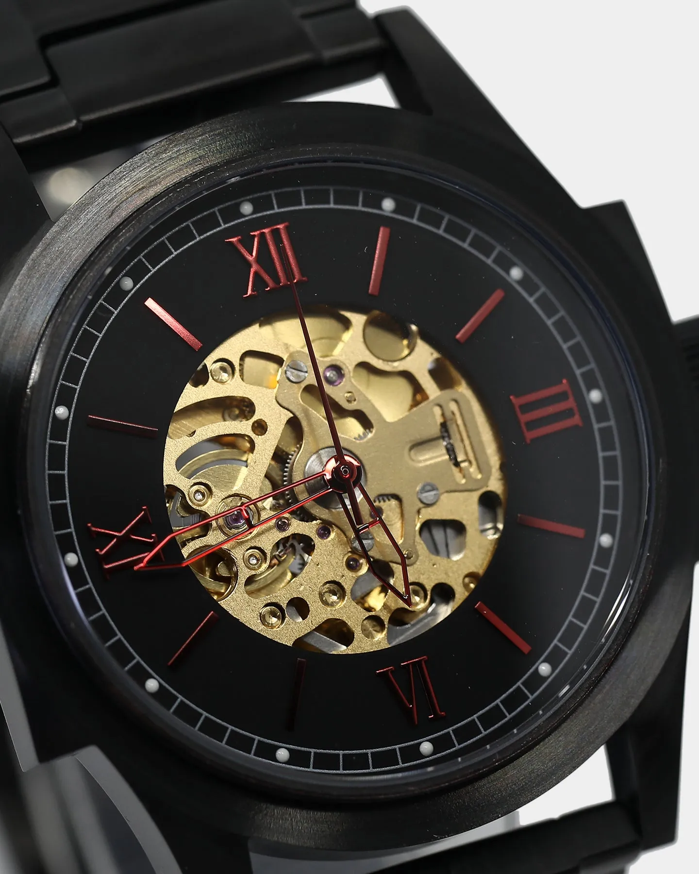 The Anti-Order Non-Skeleton Watch Black/Red