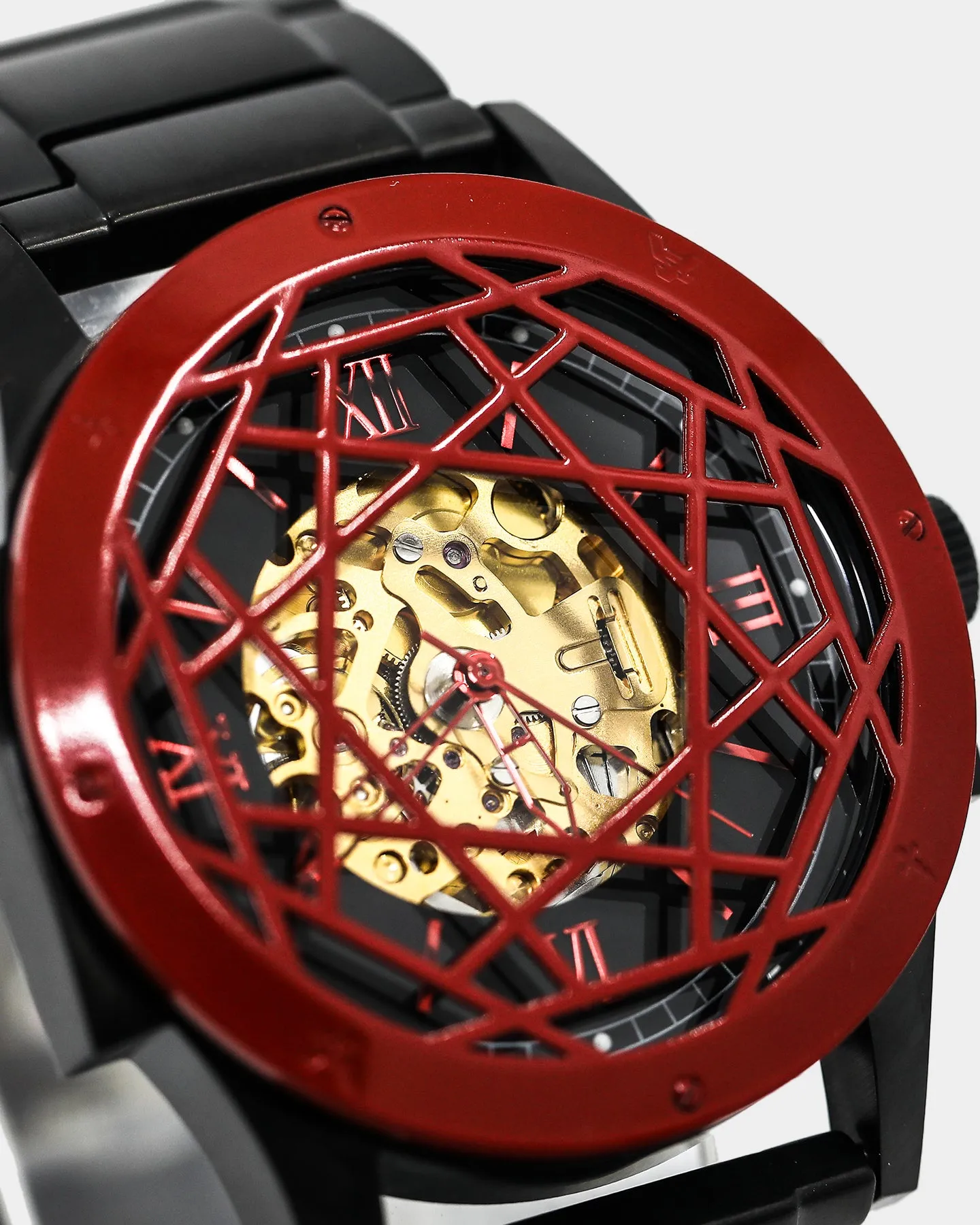 The Anti-Order Non-Skeleton Watch Black/Red