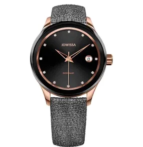 Tiro Swiss Ladies Watch Rose Black Grey Color Scheme J4.360.M