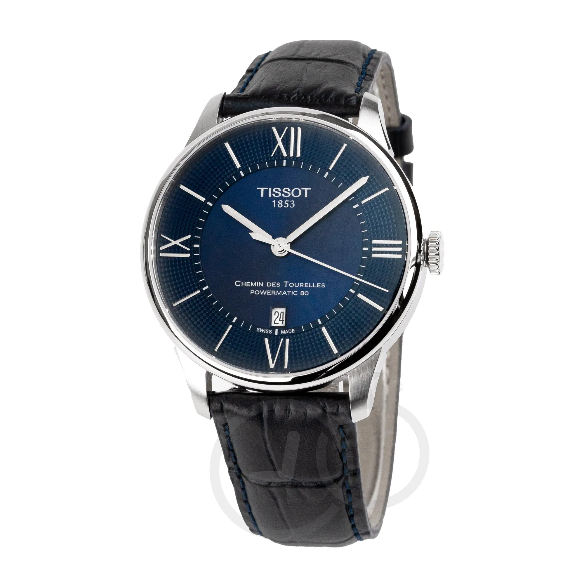 Tissot Chemin Des Tourelles Powermatic 80 Men's Blue Watch T0994071604800