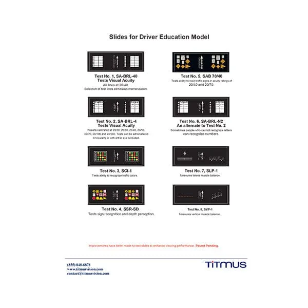 Titmus V2 Aeromedical Testing Model