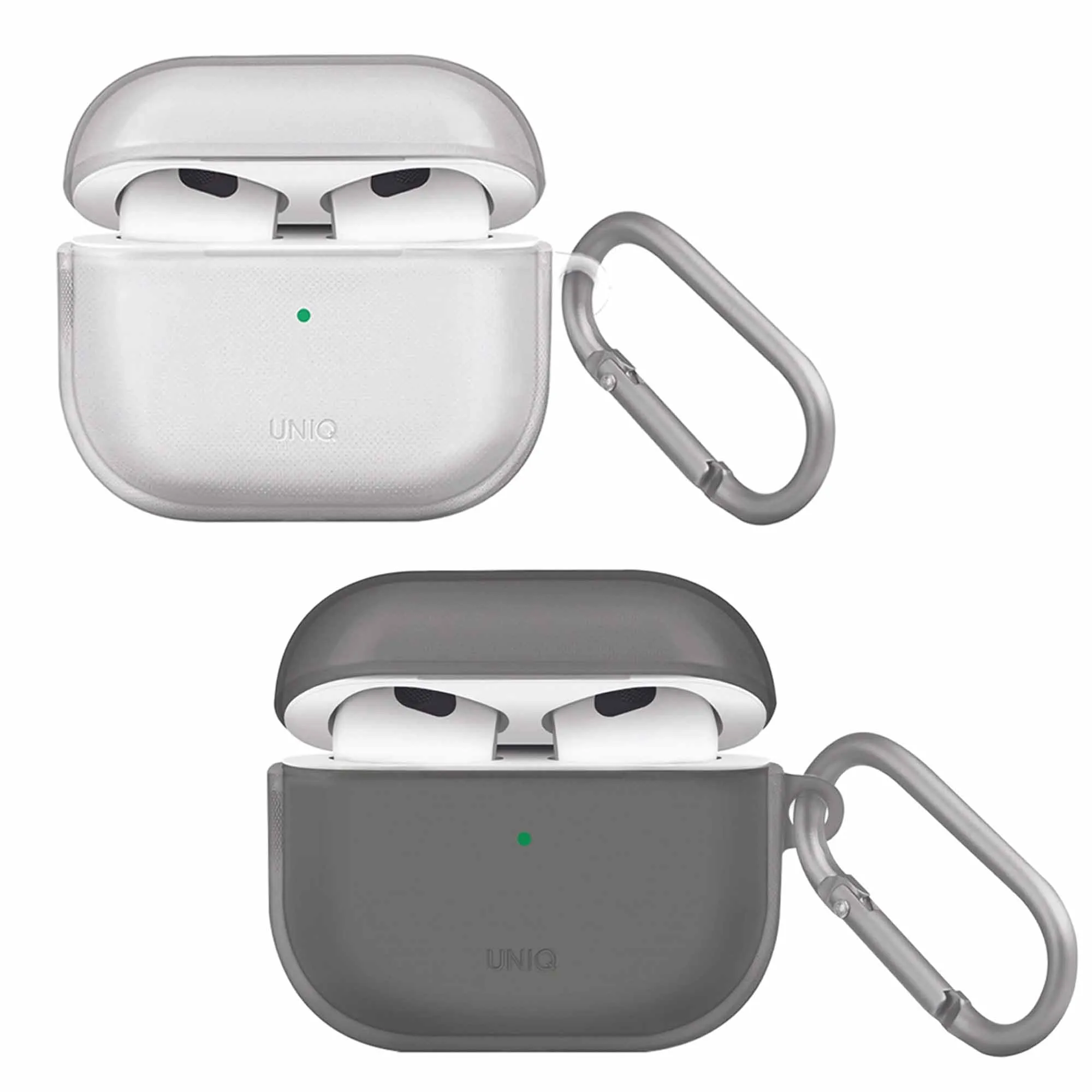 UNIQ Glase Case for AirPods 3 ( 2021 ) - Clear (Barcode: 8886463676851 )