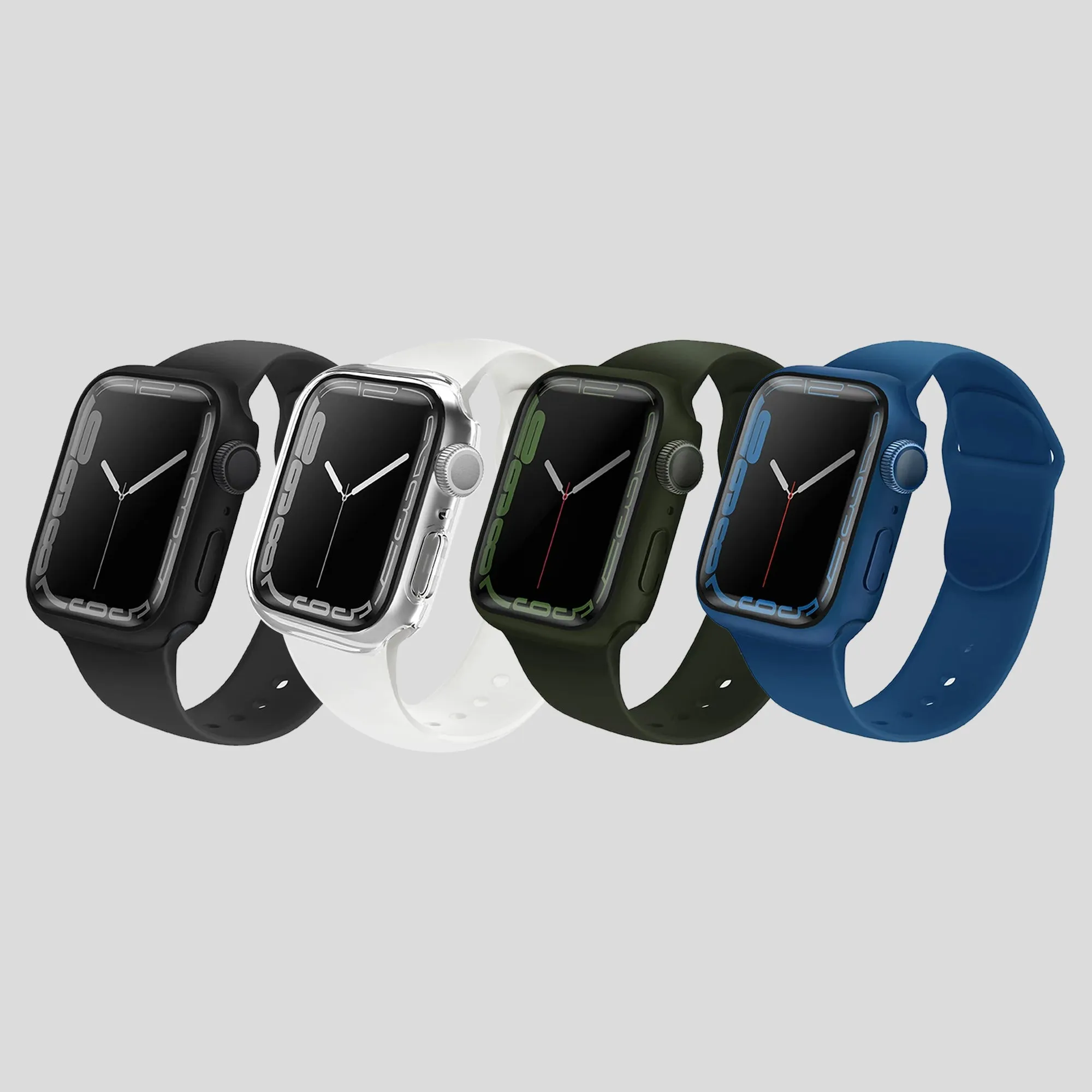 UNIQ Legion Case for Apple Watch Series 7 ( 41mm ) - Clear (Barcode: 8886463679500 )