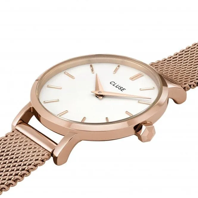 Unisex La Behème Rose Gold Circle Quartz Fashion Watch CW0101211003