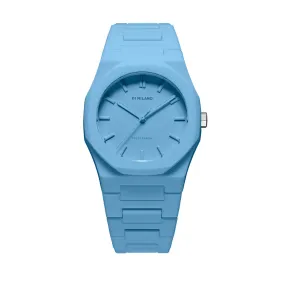 Unisex Polycarbon Blue 37mm Watch