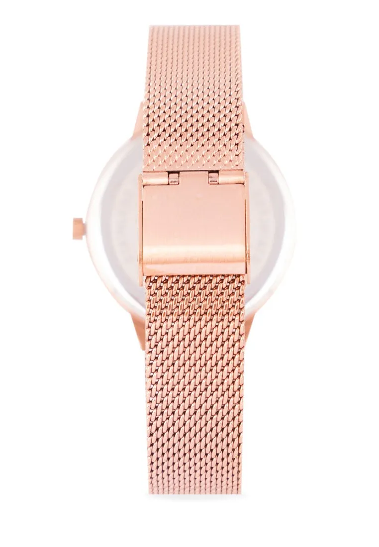 Valentino 20122340-ROSE Stainless Steel Strap  Analog Watch for Women