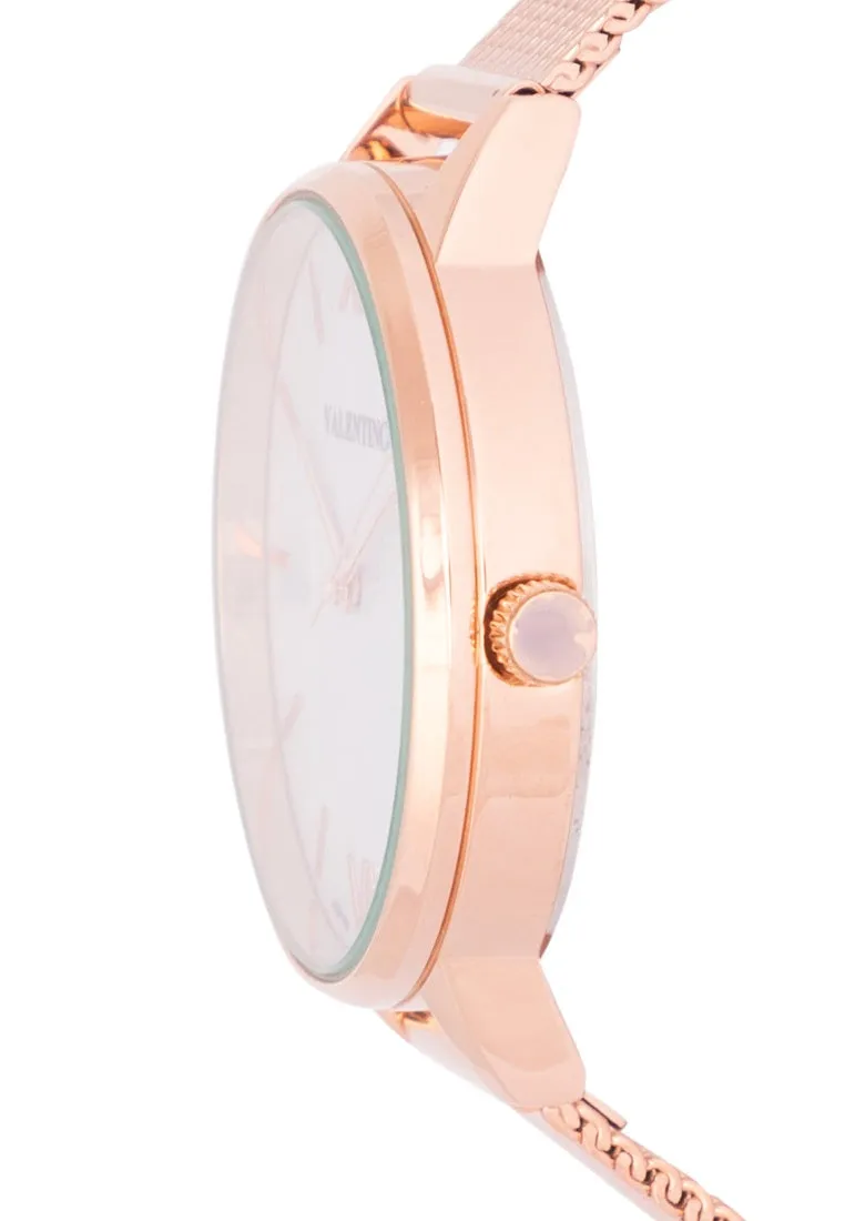 Valentino 20122340-ROSE Stainless Steel Strap  Analog Watch for Women