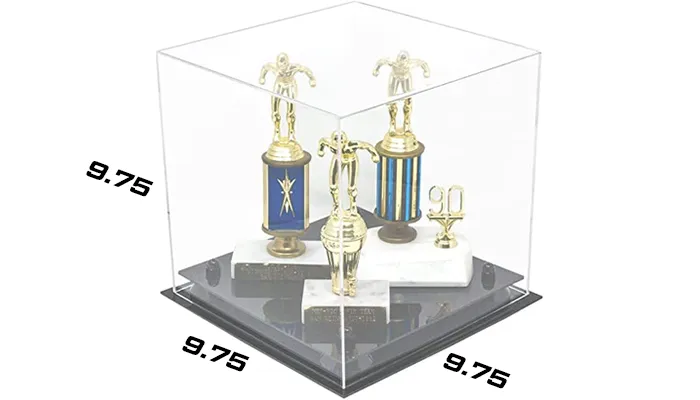 Versatile Display Case 9.75 X 9.75 X 9.75 Mirror (V02/A027)